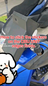 SG SELLER Motorcycle OBU stickers.