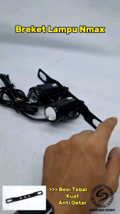 Breket Lampu Foglamp Nmax | Breket Dudukan Lampu Tembak D2 Laser Nmax Lama 2015 - 2019