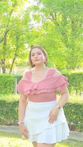 เสื้อสายเดี่ยว สาวอวบ ฟรีไซส์อก38-48“ ผ้ายืดท็อฟฟี่ AP_793