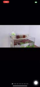 2-6 Sink Aquarium External Filter Box Fish Tank Filter Box Without Water Pump