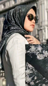 HIJAB BUTTONSCARVES SERIES MIROR HIJAB VOAL PIN BUTTON - Fadillahijab 01