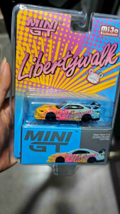 Xe mô hình MINI GT Nissan Silvia S15 LB-Super Silhouette Liberty Walk 1:64 chính hãng xe mô hình JDM cao cấp đẹp diecast sưu tầm