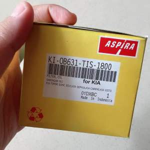 FILTER OLI KIA NEW & OLD PICANTO MAZDA 2 ATOZ TIMOR VISTO / FORD LASER 1.3.dan 1.5 ASPIRA KI-0B631-TIS-1800