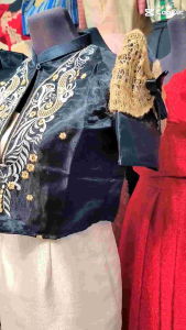 Women’s Filipiniana Bolero – Abaca Fabric | SILAS by INGA DESIGNS
