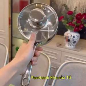 Quánh Chockmen 12cm chất liệu dày 2mm tránh cong vênh thiết kế bụng táo bên ngoài đánh bóng như gương trong mài nhám ckm61