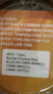 Kampas Kopling Racing Plat KLX150 100% Original Daytona Kode 4623 Isi 5pcs