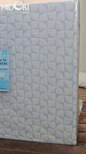 MIDORI Home ที่นอนปิคนิค PE ผ้าเย็น ความหนา 3 นิ้ว 3 พับ ขนาด3 x6.5 ฟุต