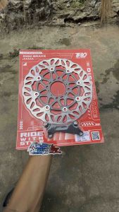 Disc Piringan Cakram Depan 260 mm Model TDR Floating + Breket PNP BEAT SCOOPY VARIO VARIO 125 OLD VARIO 150 OLD Genio Vario 125 new Vario 150 new