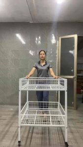 Kệ vuông 2 tầng để hàng tạp hoá  siêu thị ( Cao 90cm x Dài 70cm x Rộng 70cm)