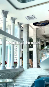 NUANSA FAMSET MAM & KIDS by Nadheera Luxury sarimbit gamis dress muslim babydoll premium x rayon viscose