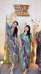 Daster Serut Motif Batik Katun Rayon LD110