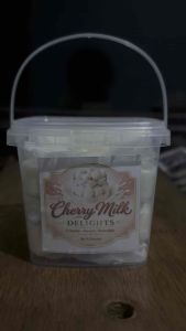Cherry Milk Polvoron Bucket of 36s