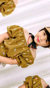 Baju Anak Sabrina Crop Top Pakaian Anak Perempuan