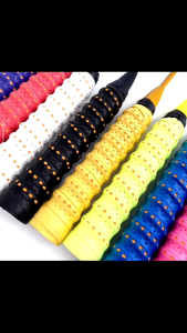 GRIP RAKET MODEL TULANG BERMOTIF KARET