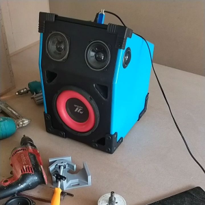 ตู้ลำโพงบลูทูธซับ 6 นิ้วเสียงกลาง 3 นิ้วแหลม 2 นิ้วแอมป์จิ๋วเสียบไมค์ร้องคาราโอเกะได้เสียบคอมพิวเตอร์โน๊ตบุ๊คได้เสียบ USB SD card