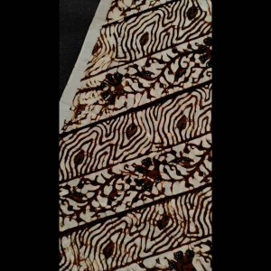 Kain jarik batik cap sogan jogja soco putih biron