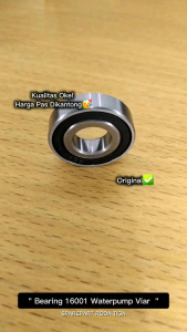 GSM bearing / klaher waterpump 16001 (GS 39L) sparepart motor roda tiga