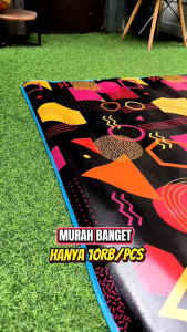 FAMILY - TERMURAH Karpet Lantai Spons Motif karakter ukuran 120x120 cm Tikar Piknik Alas Kasur