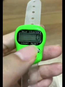 Tasbih Digital Alat Hitung Jari A72