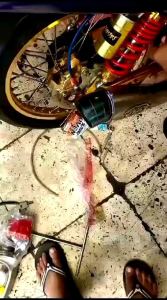 Knalpot Racing DPJ Karisma Revo Blade Astrea Grand Jupiter Supra