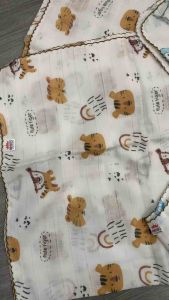 Khăn Tắm Dành Cho Bé Sơ Sinh | Khăn Tắm Cotton Họa Tiết Xinh Xắn Chất Cotton Thấm Hút Nước Tốt Cho bé | Khăn Tắm Em Bé