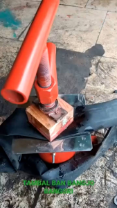 FULL BONUS Alat Tambal Ban Bakar Tambalan bakar manual 2 menit hasil halus murah cukil ban Motorb