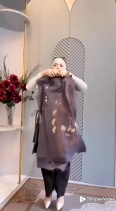 Shaqina Dan Novaira One Set Rompi Di Motif Bordir Bunga Yg Cantik By Aku Karissa Premium