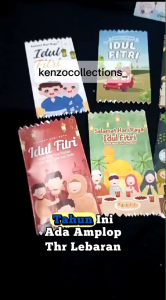 Amplop THR Motif Permen Unik Lebaran 2025