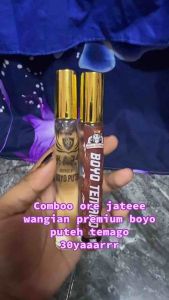 R AJA PERFUME COMBO BOYO PUTEH + BOYO TEMAGO 10ML GRED PREMIUM ( KETAHANAN BAU YANG LEBIH LAMA )