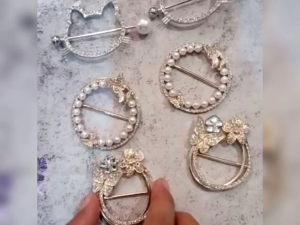 Bros Permata Import / Bros Ring Gesper / Bros Hijab / Bros Dagu - 1PCS / TSP-7860