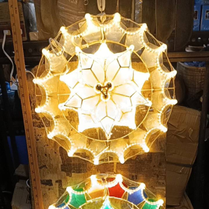 Christmas parol capiz lantern 16 inches 220 volts