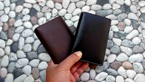Dompet Kulit Ukuran 3/4 & Model Standard Jahitan Rapi