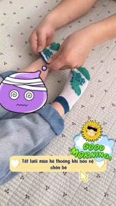 Set 5 Đôi Tất Thu Đông Hoạ Tiết Động Vật Cho Bé Trai Bé Gái Từ 1-12 Tuổi