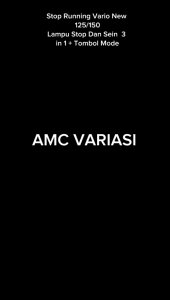 Lampu Stop Running Vario New 125 Vario New 150 10 Mode + Sein Stoplamp Running Vario New 125 Vario New 150 2018-2023 Lampu Rem Belakang Vario New