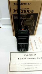 Ht Yaesu Ft 25 Vhf Original Garansi 1 Tahun