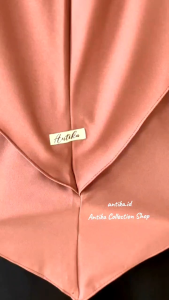 Size XL Set Cadar Khimar Mawar Diamond 2 layer by Antika Collection