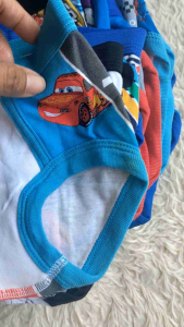 Boys Cartoon Briefs 2T - Assorted Designs with Pull Out Feature