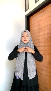 Pasmina Instan Soft Pet Malay Matt Jersey Mamosa/Hijab Instan Soft Pet Zenita