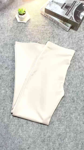 Flare Pants Highwaist Celana Kulot Cutbray Scuba Premium Standar Jumbo