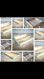 ถาดเสริฟไม้สัก ถาดไม้ ไม้สักแท้ มีสไตล์