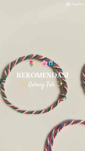 Gelang Tali Tridatu Original & Aesthetic: Pilihan Gaya Kasual