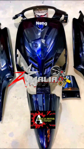 Body Set Halus Yamaha Mio Custom Moonlight Blue