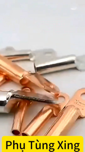 Đầu cos dây điện đồng đỏ DT10 DT16 DT25 DT35 DT50 DT70 DT95đầu cốt bấm nối dây điệnphụ tùng phụ kiện