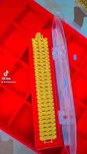 Rantai tangan emas bangkok cop 916 persis ori