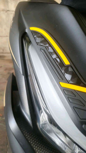 Misoka Front Shield Cover All New Aerox 155/Aksesoris Motor Yamaha/Rubber Karet Keren Murah BUKANhayaidesu