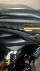 Misoka Rear Side Cover All New Aerox 155 Rubber Karet BUKANhayaidesu Kanan Kiri