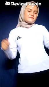 Kaos Olahraga Wanita Atasan Lengan panjang  Jersey olahraga Running senam Aerobik