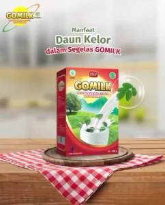 (BISA PILIH HADIAH) GOMILK ISI 40 SACHET total berat 1KG per box