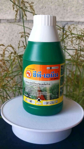 ซีพี-เอมีน 24-ดี ไดเมทิลแอมโมเนียม 84% W/V SL สำหรับกำจัดวัชพืชใบกว้างในนาข้าว ปลอดภัยต่อพืชปลูกใบแคบและผู้ใช้ สูง กลิ่นไม่เหม็น ใช้หลังวัชพืชงอก 200 ซีซี ต่อไร่