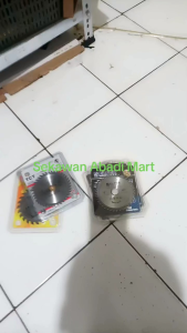 Paket 2pcs Mata Gergaji Gerinda Bulat Belah & Potong Kayu